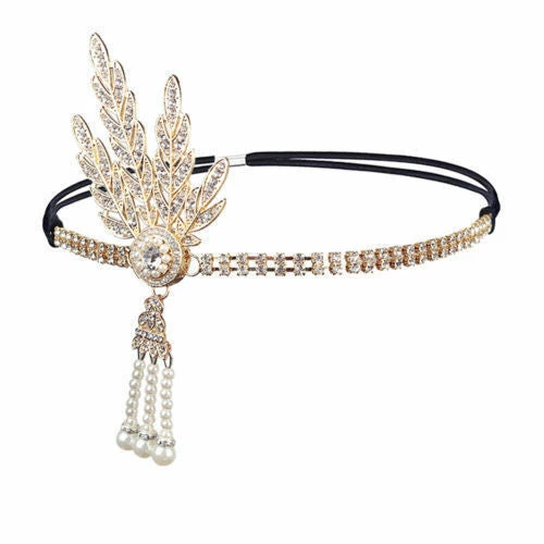 AliExpress 1920s 20s Flapper Great Gatsby Headband Vintage Bridal Headpiece With Tassle Costume Accessories 9 AliExpress 1920s 20s Flapper Great Gatsby Headband Vintage Bridal Headpiece With Tassle Costume Accessories