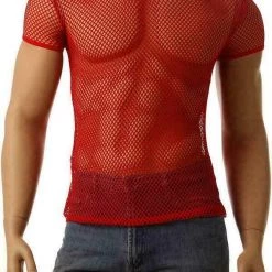 Unbranded 80s Fishnet String Vest Top 1980s Costume Access Neon Fluro Long Short Sleeve Ladies Costume