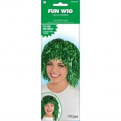 Balloon Agencies Deluxe Metallic Tinsel Wig Mens Womens Disco Costume Accessory Many Colours