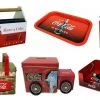 Williamvalentine Home & Garden Coca-Cola Coke Vintage Basket Milk Can Napkin Dispenser Serving Tray Holder