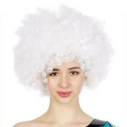 JD Party Fancy Dress Up Costume Party Afro Wig Curly Cosplay Funk Disco Halloween Clown