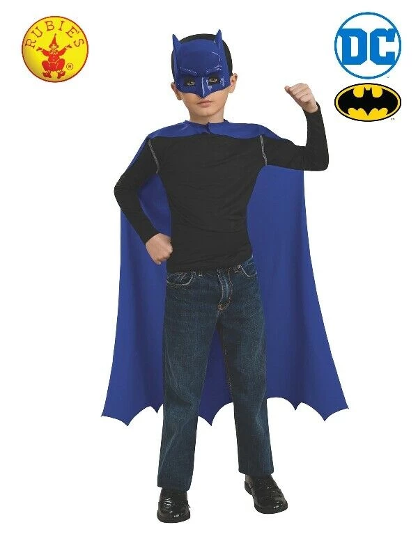 Rubies Costumes DC Comics Batman Cape And Mask Set 2 Rubies Costumes DC Comics Batman Cape And Mask Set