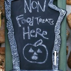 Morris 56cm Tombstone Chalkboard Halloween Decoration Prop