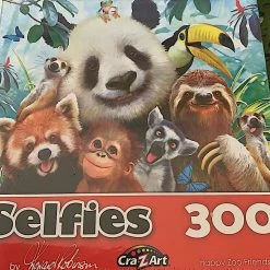 Kmart Home & Garden Animal Pet Selfies Happy Zoo Friends 300 Pieces Jigsaw Puzzle 9+ Years Game