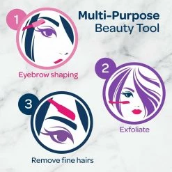 Schick Silk Touch-Up Multipurpose Exfoliating Derma Planing Tool Eyebrow Razor 17 Schick Silk Touch-Up Multipurpose Exfoliating Derma Planing Tool Eyebrow Razor