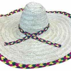 Sweidas Bandit Mexican Sombrero Hat Moustache & Cigar Costume Kit Costume Accessories