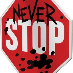 Morris Licensed Lego Never Stop Toy Shield Lego Movie 2 Street Sign Costume Accessory Costume Accessories