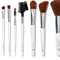 E.L.F ELF Cosmetics Essential Professional Make Up Brushes Choose From 12 Health & Beauty