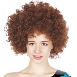 JD Party Fancy Dress Up Costume Party Afro Wig Curly Cosplay Funk Disco Halloween Clown