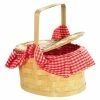 Balloon Agencies Gingham Red Riding Hood Basket Costume Accessory