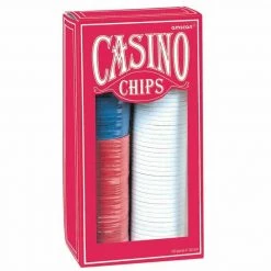Balloon Agencies Home & Garden 150 Casino Poker Chips Red White Blue Place Your Bets Game