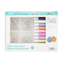 Kmart Paint Your Own Easter Suncatchers Arts & Crafts Kids Play Paint Set Home & Garden