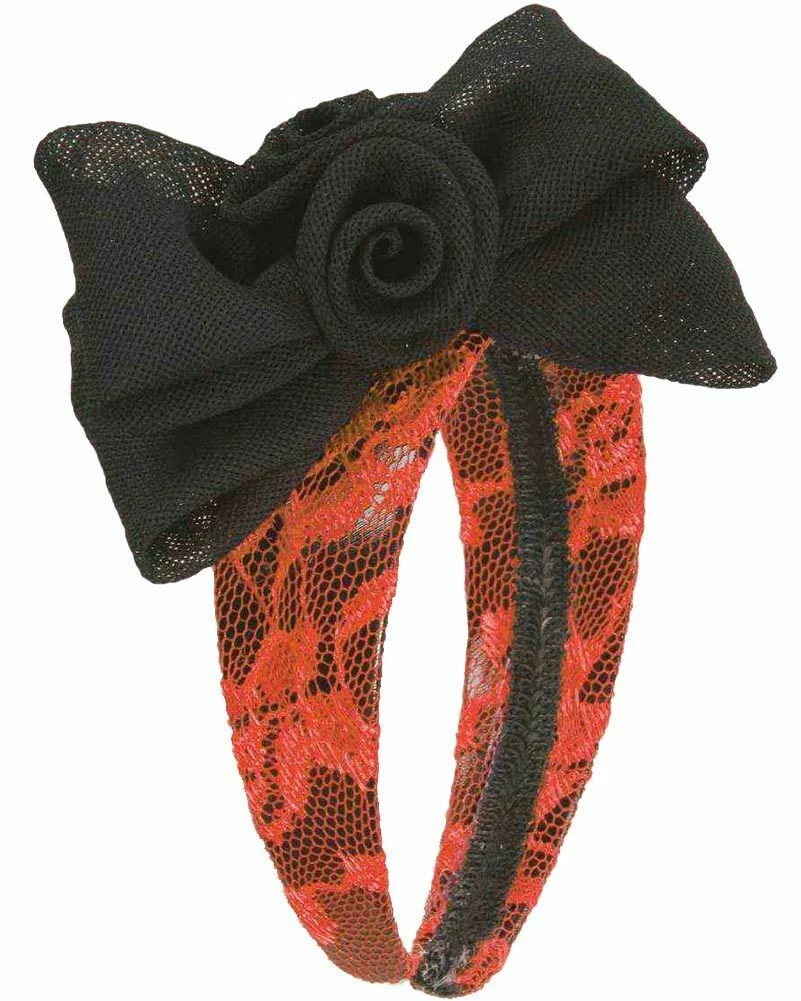 Tomfoolery Costume Accessories 80s Neon Retro Headband With Bow 1980s Orange Pink Black Green Headbands 4 Tomfoolery Costume Accessories 80s Neon Retro Headband With Bow 1980s Orange Pink Black Green Headbands