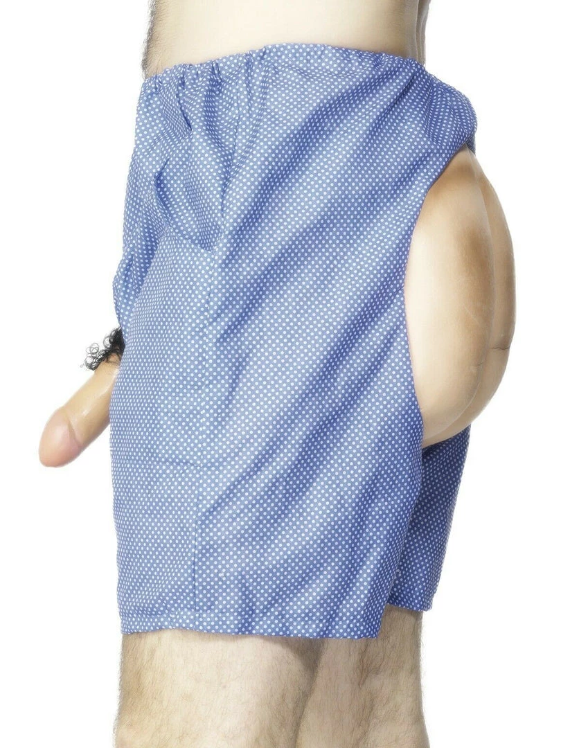 Smiffys Costume Accessories Bum And Willy Shorts Stag Night Funny Men's Costume 1 Smiffys Costume Accessories Bum And Willy Shorts Stag Night Funny Men's Costume