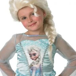 Rubies Deerfield Disney Frozen Queen Elsa Top Tutu Skirt Footless Tights Tiara Wig Costume Accessory Costumes