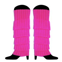 JD Party Ladies 80s Costume High Cut 80s Leotard Work Out Costume & Legwarmers Costume Accessories