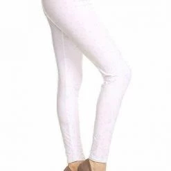 Unbranded Awesome 80s Leggings Neon Disco Pants Ladies Costume Accessory Costume Accessories