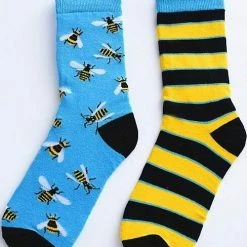 AliExpress Funny Bumble Bee Odd Socks Happy Socks Crazy Sock Day Mens Or Ladies Costume Accessories