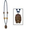 Sweidas Costume Accessories Oktoberfest Beads W/Keg Medallion Mens Ladies Costume Accessory