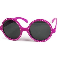 JDI Costume Accessories Diamond Circle Party Sunglasses Costume Accessory