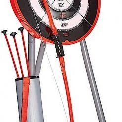 Kmart Bow And Arrow Archery Set Kids Outdoor Game Has Target Dartboard Board Stand Home & Garden