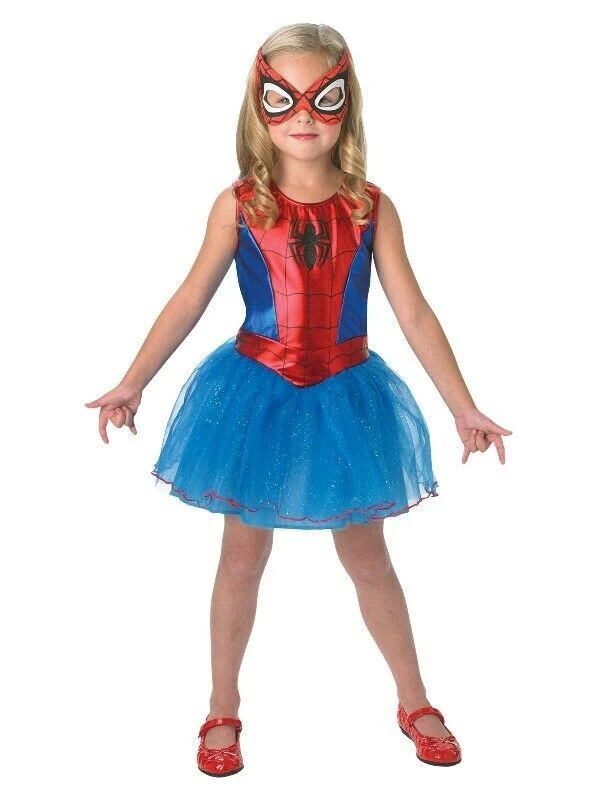 Rubie's Superhero Spider Girl Batgirl Wonder Woman Size 4-6 Girls Book Week Costume Costumes 2 Rubie's Superhero Spider Girl Batgirl Wonder Woman Size 4-6 Girls Book Week Costume Costumes