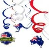 Balloon Agencies Commonwealth Games Australia Day 6Pk Australian Hanging Decorations Kangaroos