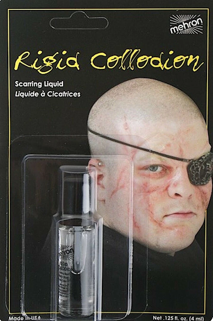 Tomfoolery Mehron Rigid Collodion Scarring Liquid Special Effect Halloween Scar TV Make Up Costume Accessories 1 Tomfoolery Mehron Rigid Collodion Scarring Liquid Special Effect Halloween Scar TV Make Up Costume Accessories