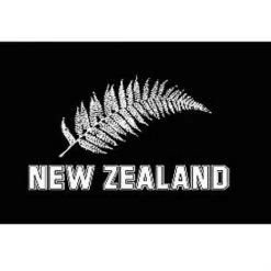 Williamvalentine 3ft X 5ft Polyester Flags "New Zealand Fern, Middle Finger" Garden Deco Flags Party Supplies