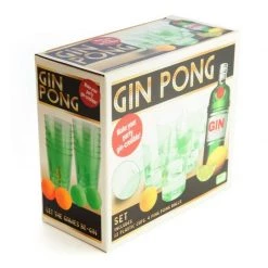 MDI Australia Gin Pong Drinking Game Shot Glasses Friends Family Group Party Games