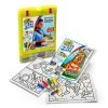 ABT Crayola Stow And Go Colouring Studio Lap Case Markers And Colouring In Book