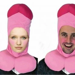 Unbranded Party Supplies Giant Penis Willy Dickhead Hat Cap Bucks Party Hens Night Funny Novelty Mask
