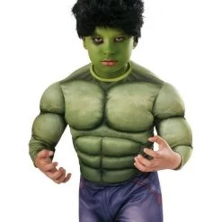 Rubie's The Avengers Hulk Mask Wig Gloves Boys Costume Accessories