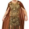 Tom Foolery Gladiator Roman Greek Warrior Brown Cape Mens Costume Accessory