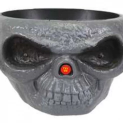 Unbranded Animated Scary Skull & Hand Grabbing Candy Bowl Halloween Decoration Prop