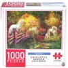 Kmart Art Gallery Enchanted Unicorns 1000 Piece Jigsaw Puzzle Adult Kids 12 Year Plus