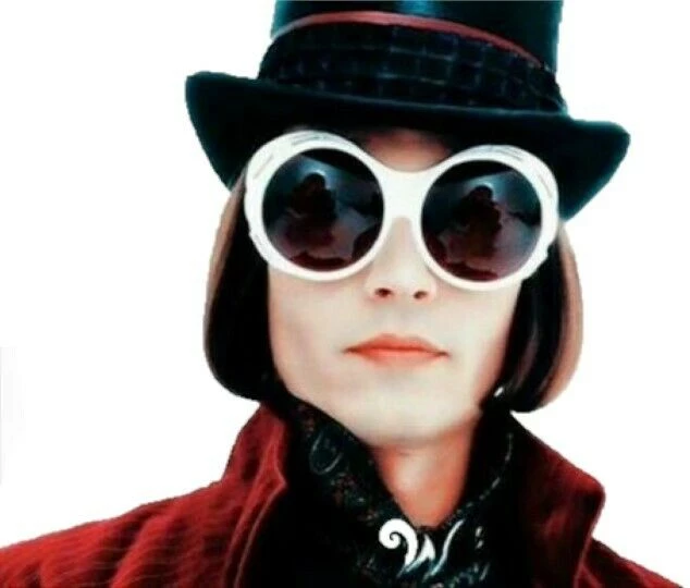 Unbranded Costume Accessories Charlie & The Chocolate Factory Johnny Depp Willy Wonka Sunglasses Costume Acces 1 Unbranded Costume Accessories Charlie & The Chocolate Factory Johnny Depp Willy Wonka Sunglasses Costume Acces