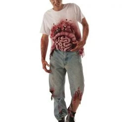 Tomfoolery Spill Your Guts Top Size STD Halloween Mens T-Shirt Costume