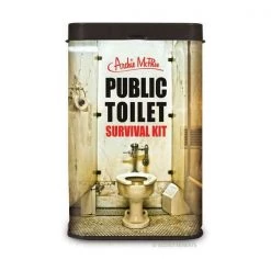 Williamvalentine Archie McPhee PUBLIC TOILET SURVIVAL KIT A Funny Practical Novelty Brand New
