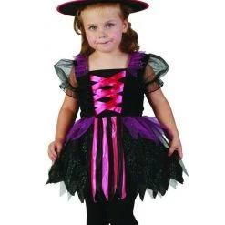 Sweidas Lil Glitzy Witch Girls Halloween Costume Halloween Costumes