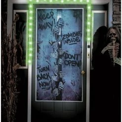 Unbranded Creepy Clown Creepy Zombie Greeter With Light & Sound Halloween Decoration Halloween Props/Decoration