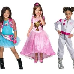 Rubie's Barbie Princess Pop Star Astronaut Deluxe Girls Costume