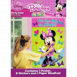 Balloon Agencies Minnie Mouse Party Games Put The Ring On Minnie Game For 2 To 8 Players