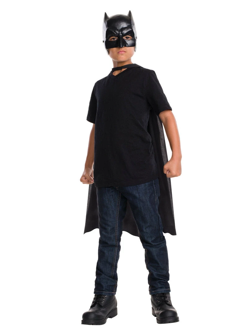 Rubies Costumes DC Comics Batman Cape And Mask Set 7 Rubies Costumes DC Comics Batman Cape And Mask Set