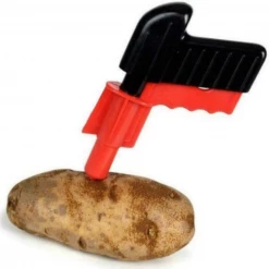 NA Potato Spud Gun Shoots Potato Pellets Target Game For Kids Adults Party Game Home & Garden