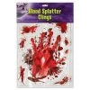 Sweidas Halloween Props/Decoration 18Pk Blood Splatter Clings Halloween Decoration Prop