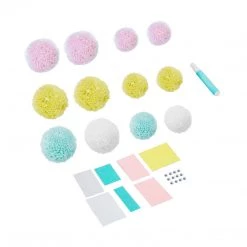Kmart Happy Easter Arts & Krafts Make Your Own Pom Pom Characters Set