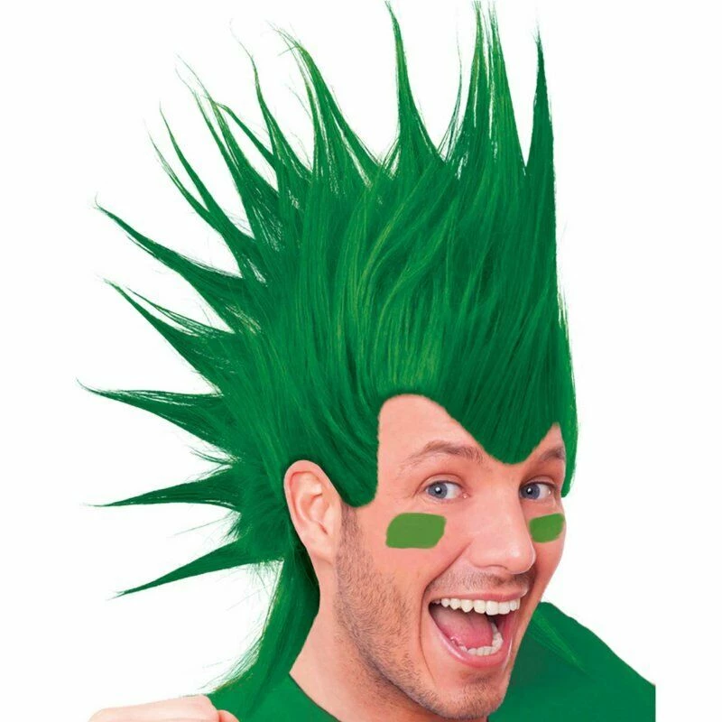 Balloon Agencies St Patricks Day Irish Green Mohawke Wig Ladies Mens Costume Accessory Wigs 1 Balloon Agencies St Patricks Day Irish Green Mohawke Wig Ladies Mens Costume Accessory Wigs
