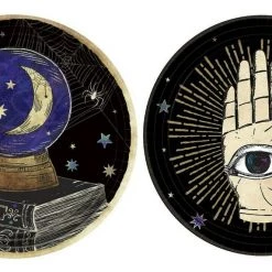 Balloon Agencies Spooks & Spells Dessert Dinner Plates Pack Of 8 Halloween Party Supplies