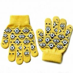Unbranded Despicable Me Minions Beanie Hat & Gloves 3D Knitted Winter Yellow Set Kids Boys 8 Unbranded Despicable Me Minions Beanie Hat & Gloves 3D Knitted Winter Yellow Set Kids Boys